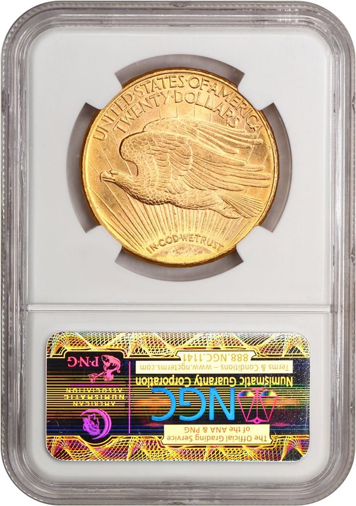 1910-D $20 NGC MS64, MS64 - PCGS Auction Prices