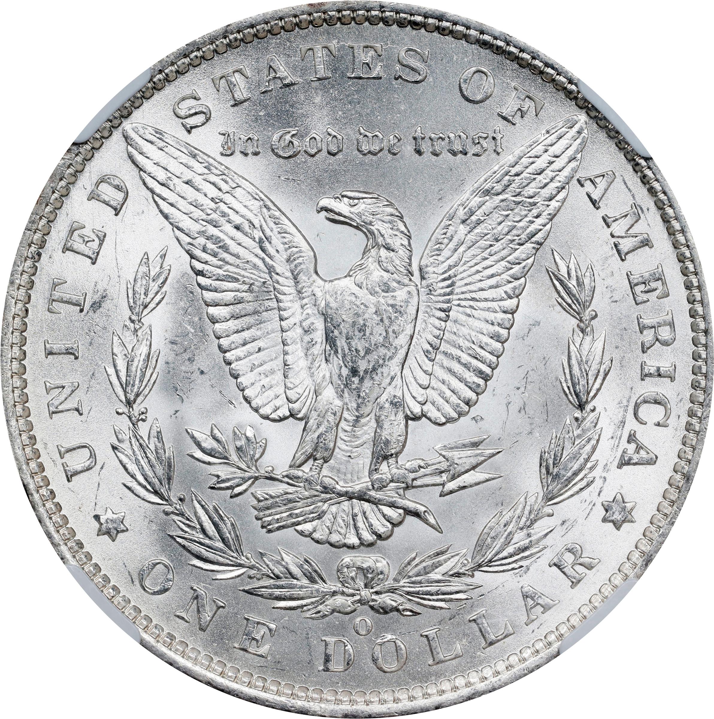 1888-O Morgan Silver Dollar. VAM-9. Top 100 Variety. Doubled Die