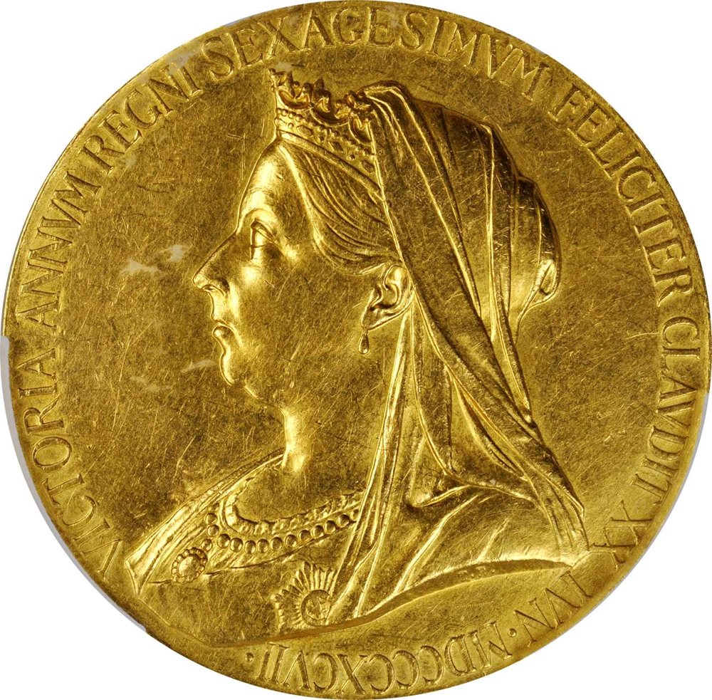 カナダ 1897 Diamond Jubilee 5＄未使用1種 Buy Canada #65 - Queen Victoria Diamond Jubilee (1897) $5