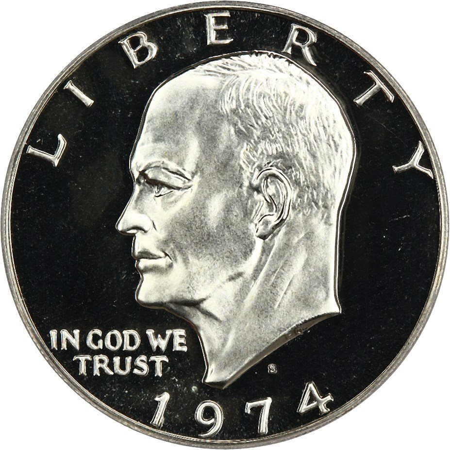 1974-S $1 PCGS Proof 69 DCAM (Silver), PR69DCAM - PCGS Auction Prices