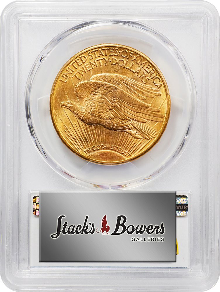 1914-D Saint-Gaudens Double Eagle. MS-66 (PCGS)., MS66 - PCGS