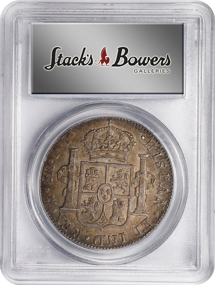 MEXICO. 8 Reales, 1821-Mo JJ. Mexico City Mint. Ferdinand VII