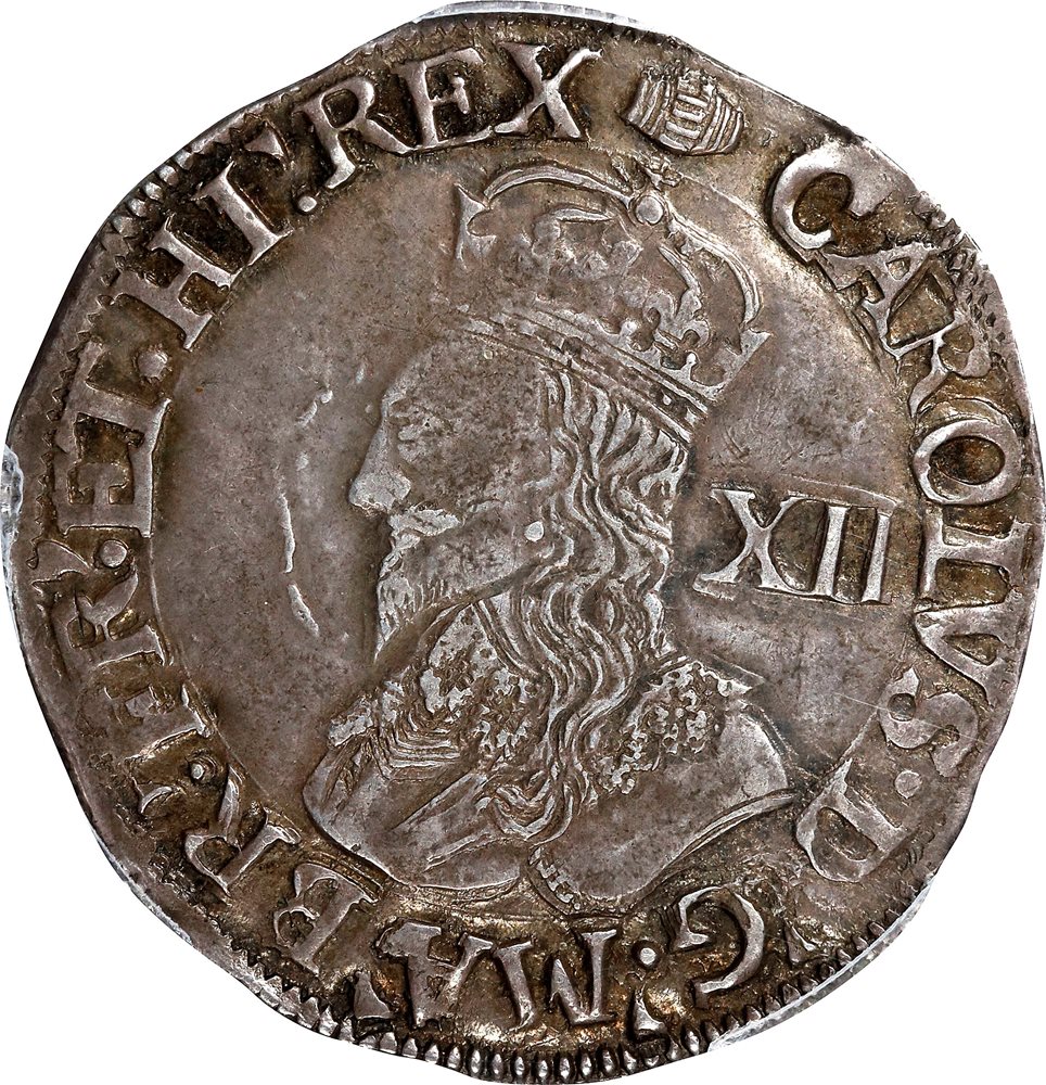 GREAT BRITAIN. Shilling, ND (1636-38). London Mint. Charles I