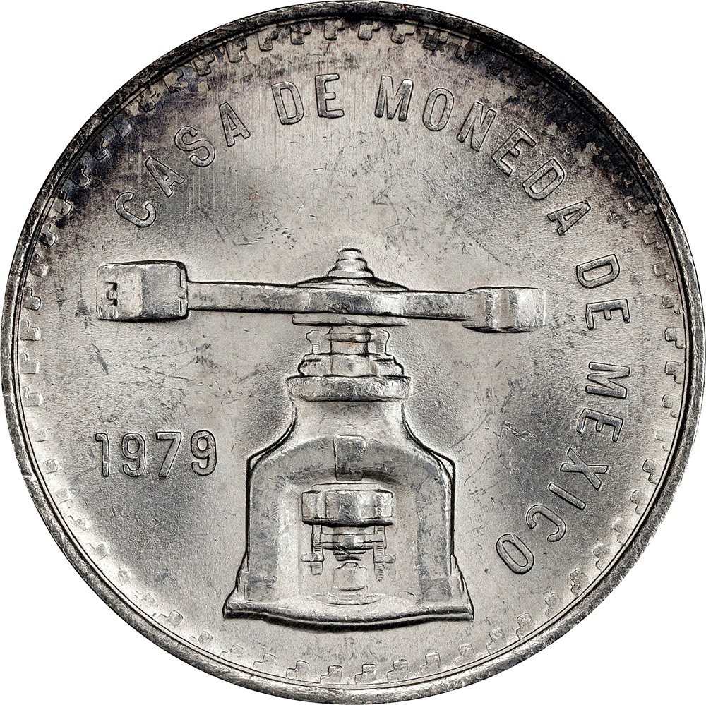 MEXICO. Onza, 1979-Mo. Mexico City Mint. PCGS MS-65., MS65 - PCGS