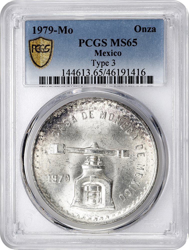 MEXICO. Onza, 1979-Mo. Mexico City Mint. PCGS MS-65., MS65 - PCGS