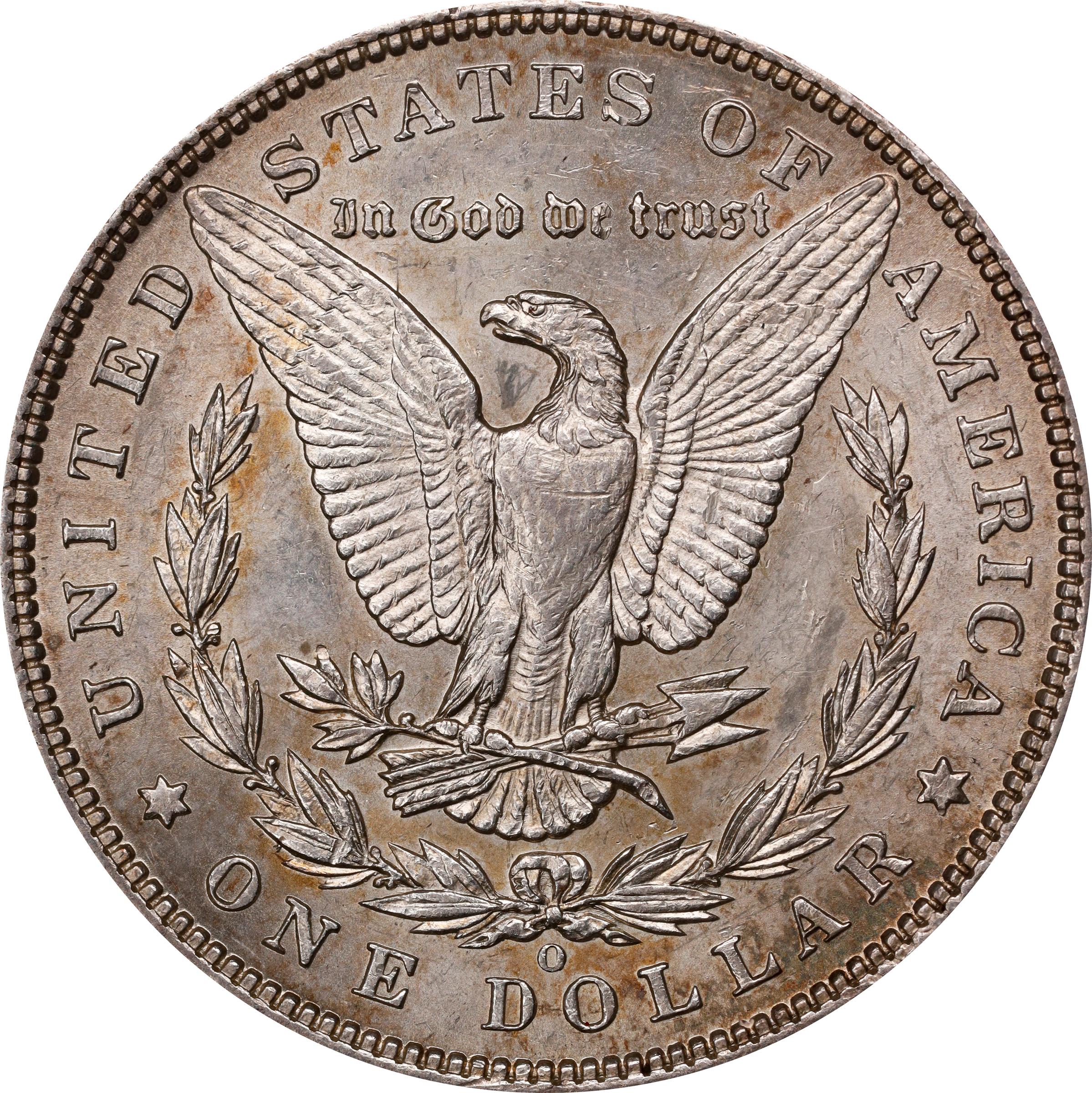 ◆LP 4点 1895-O Morgan Silver Dollar. AU-58 (ANACS)., AU58 - PCGS Auction