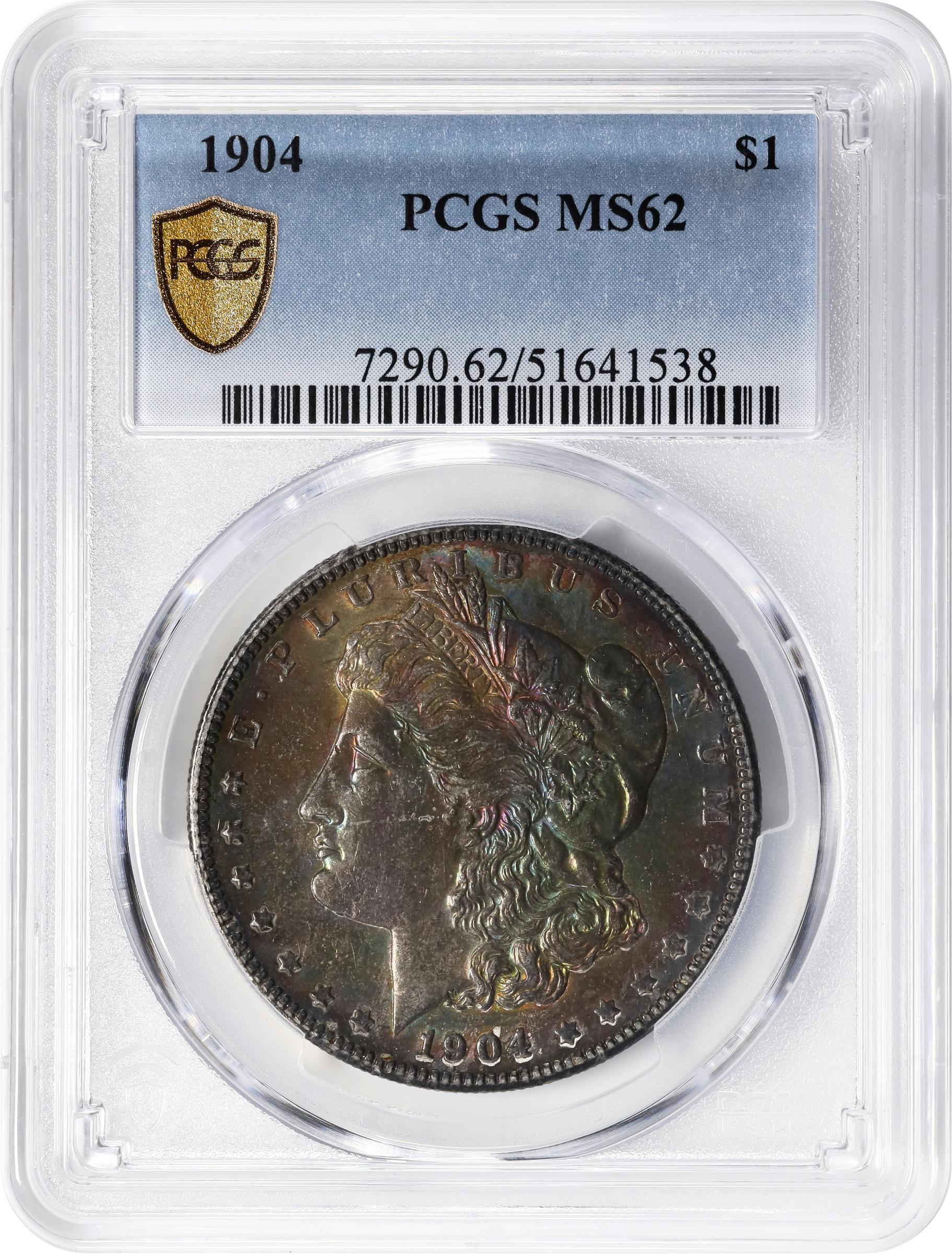 1904年 明治37年50銭 PCGS MS62琥珀トーン 【公式通販】