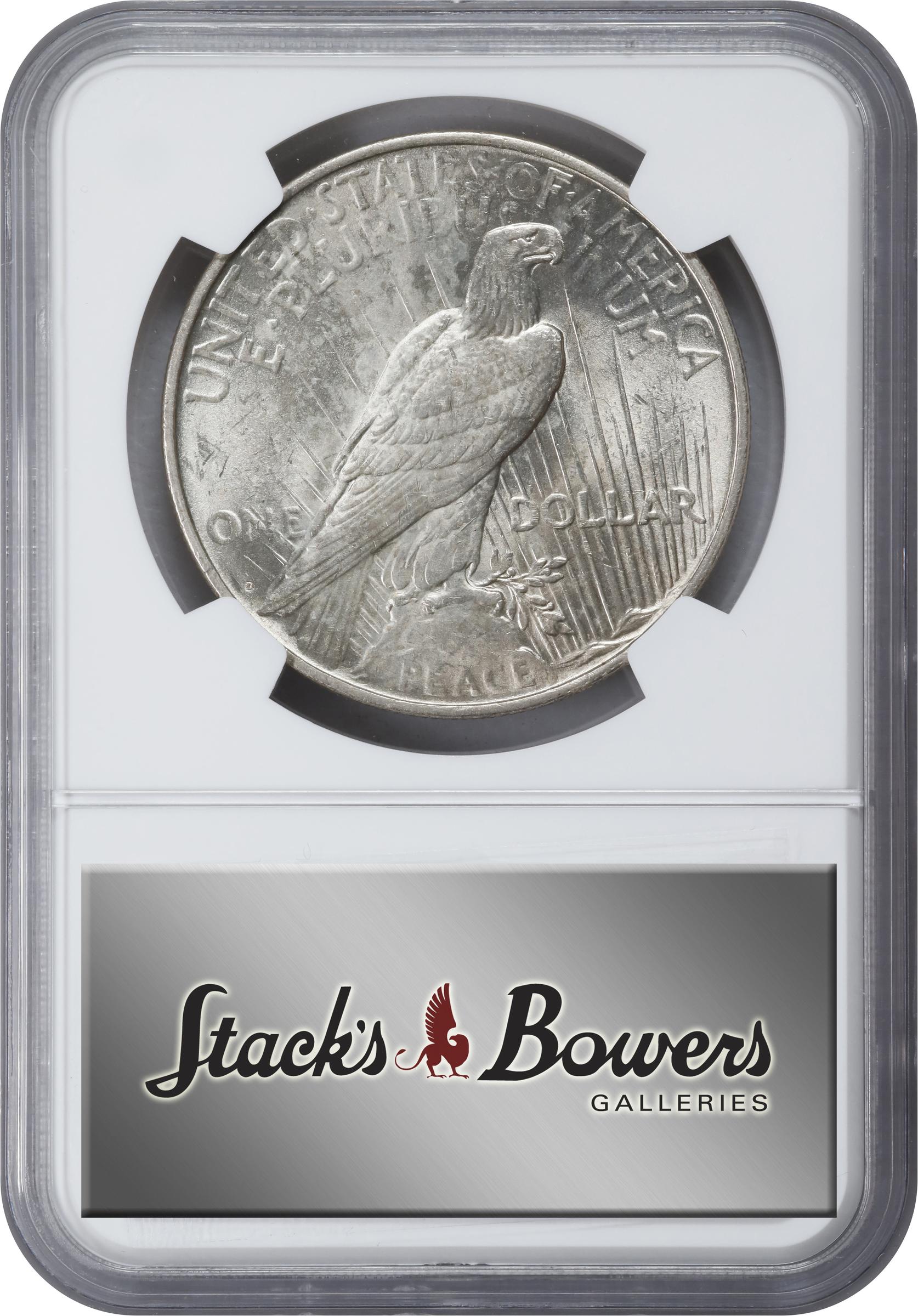 1927-D Peace Silver Dollar. MS-62 (NGC)., MS62 - PCGS Auction Prices