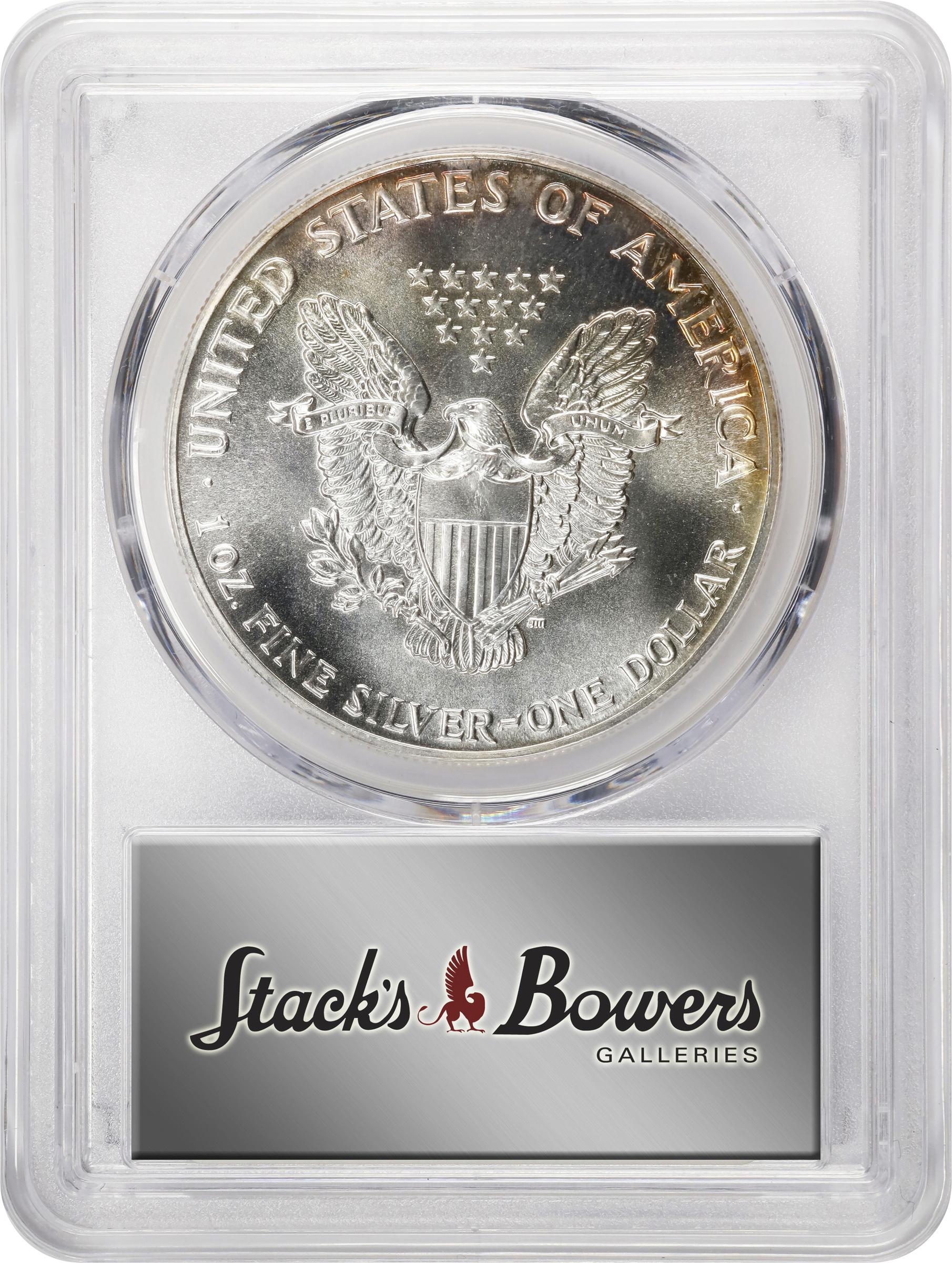 1987 Silver Eagle. MS-67 (PCGS)., MS67 - PCGS Auction Prices