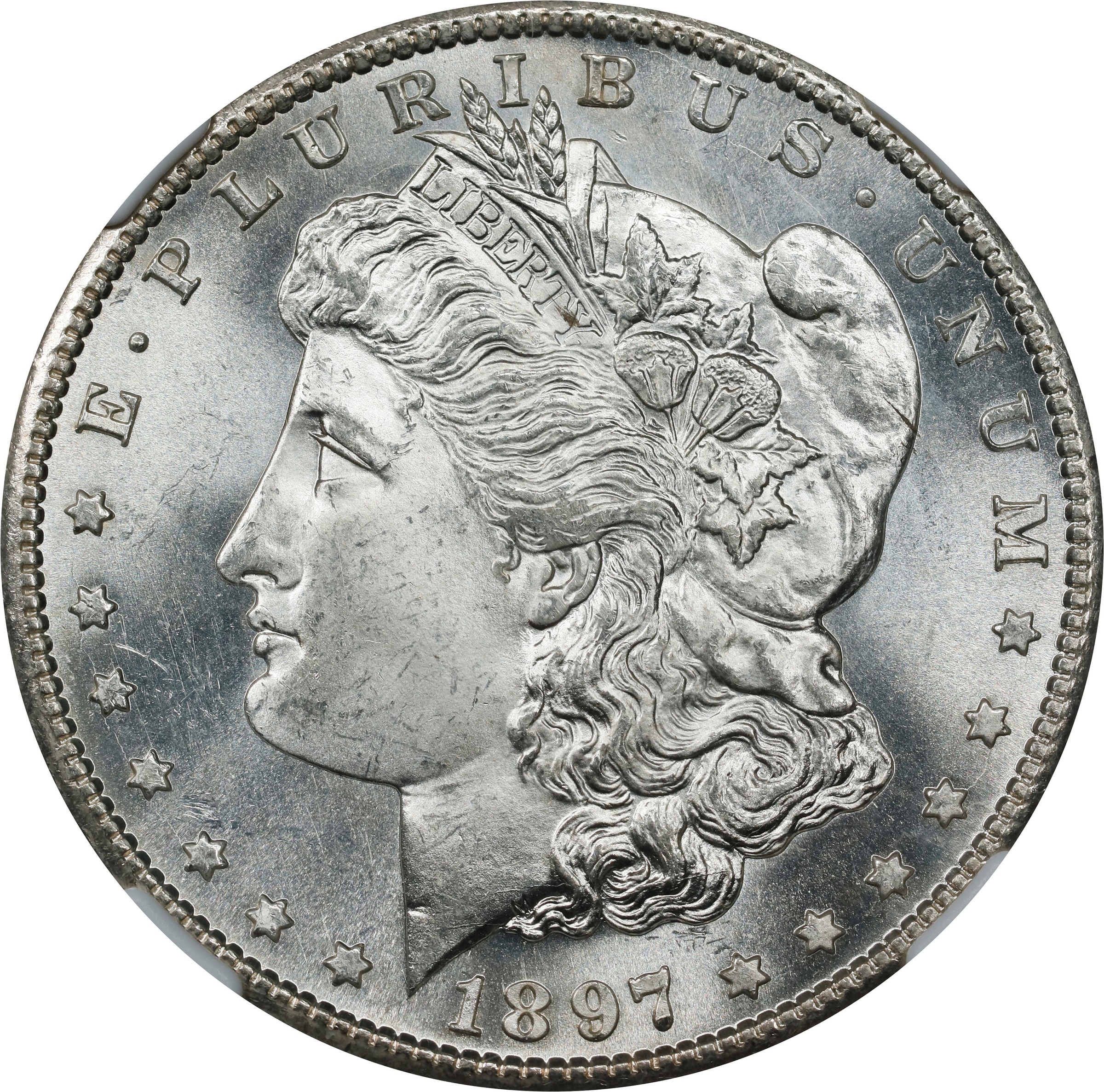 1897-S Morgan Silver Dollar. MS-66 (NGC)., MS66 - PCGS Auction Prices