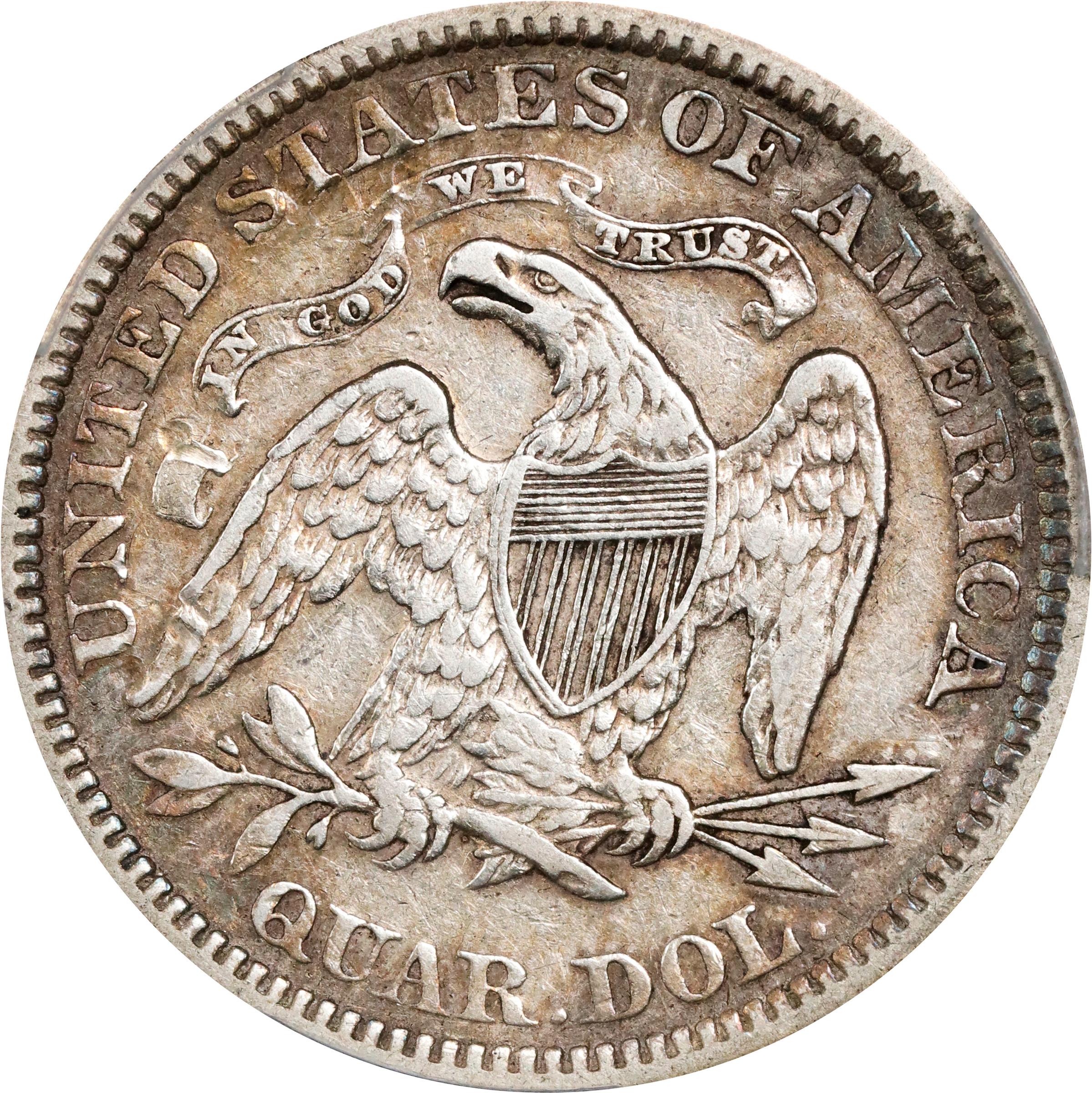 1873 Liberty Seated Quarter. Arrows. EF-40 (PCGS)., XF40 - PCGS