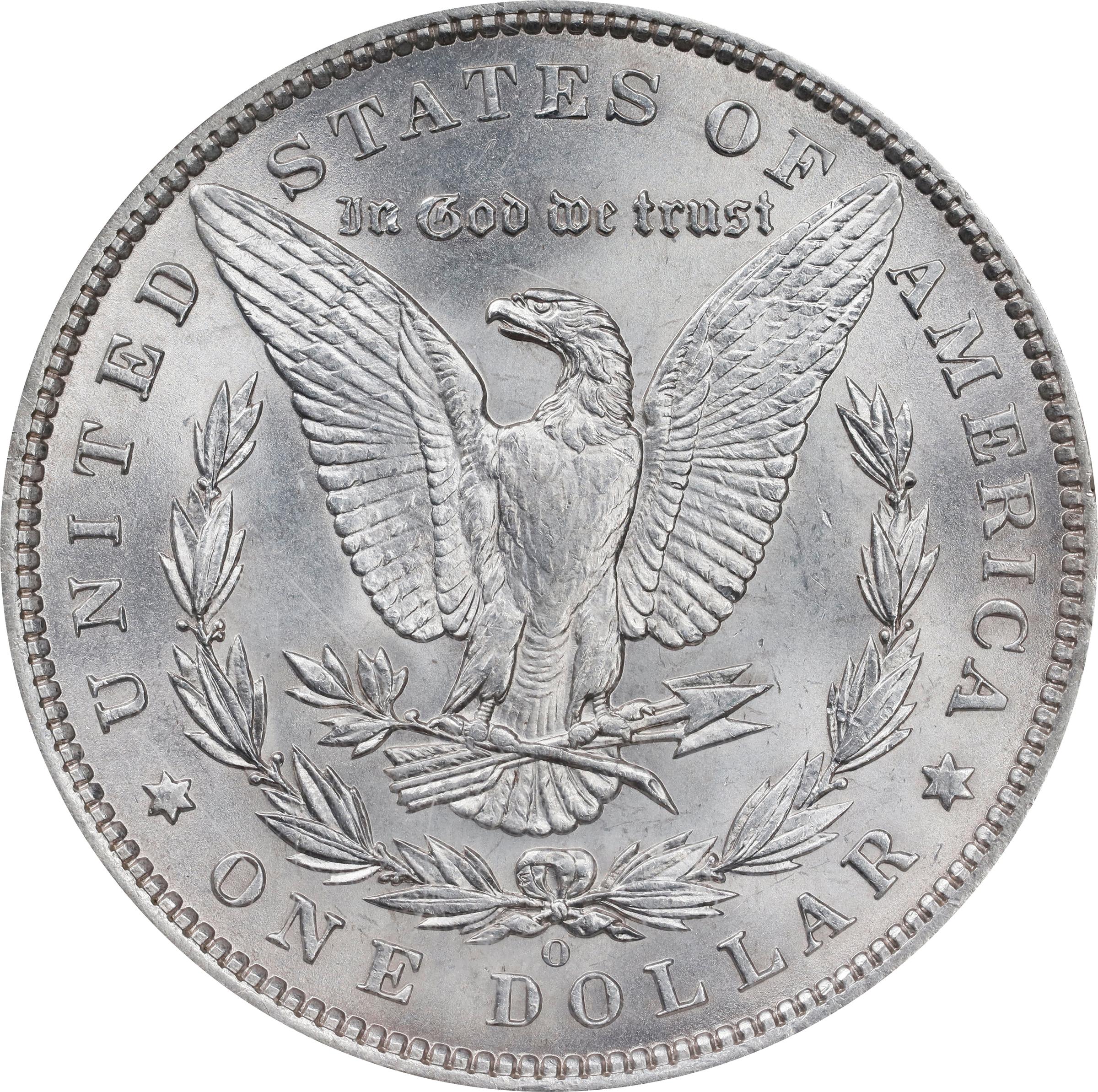 1896-O Morgan Silver Dollar. MS-62 (NGC)., MS62 - PCGS Auction Prices