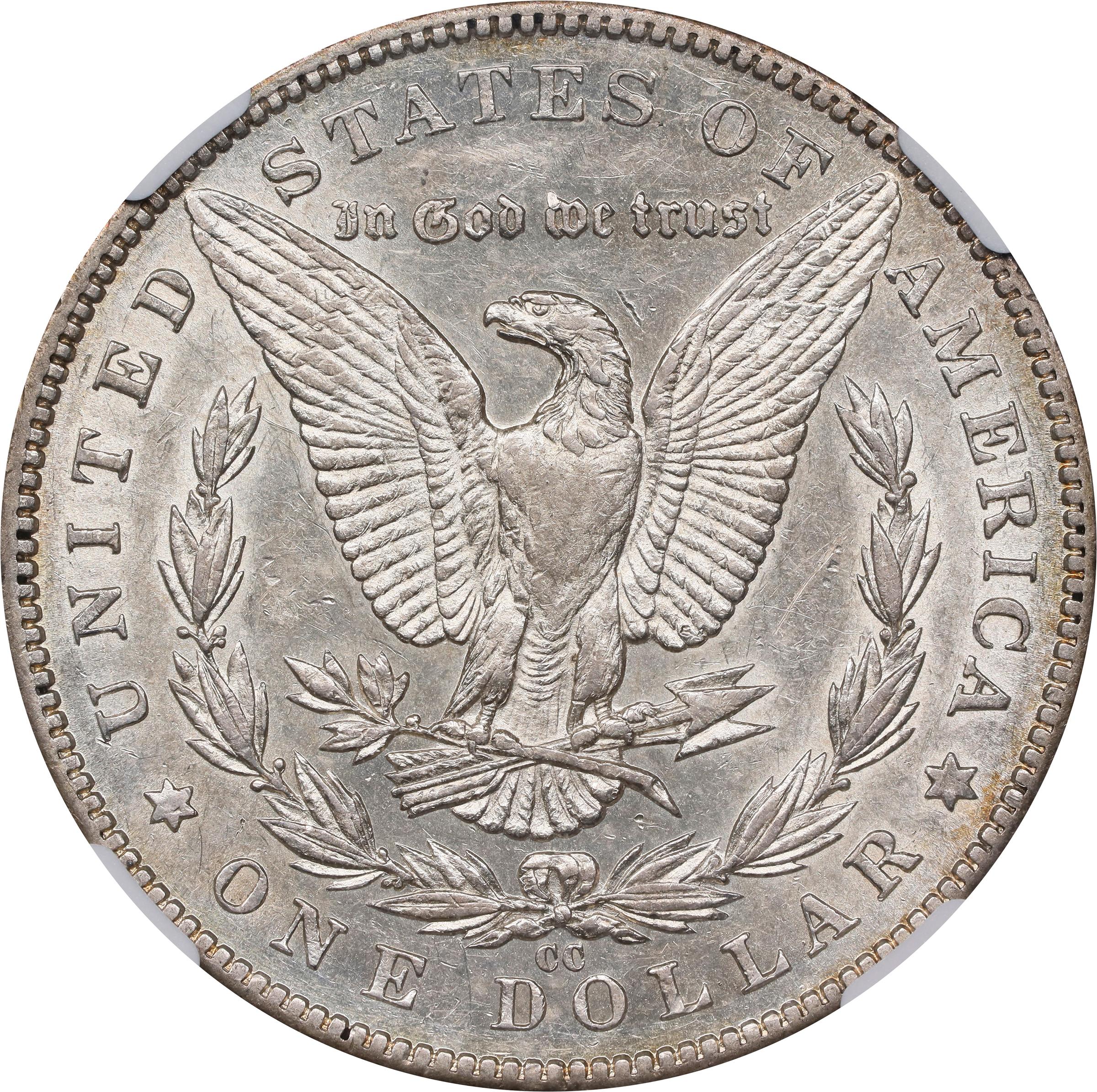 1889-CC Morgan Silver Dollar. AU-50 (NGC)., AU50 - PCGS Auction Prices