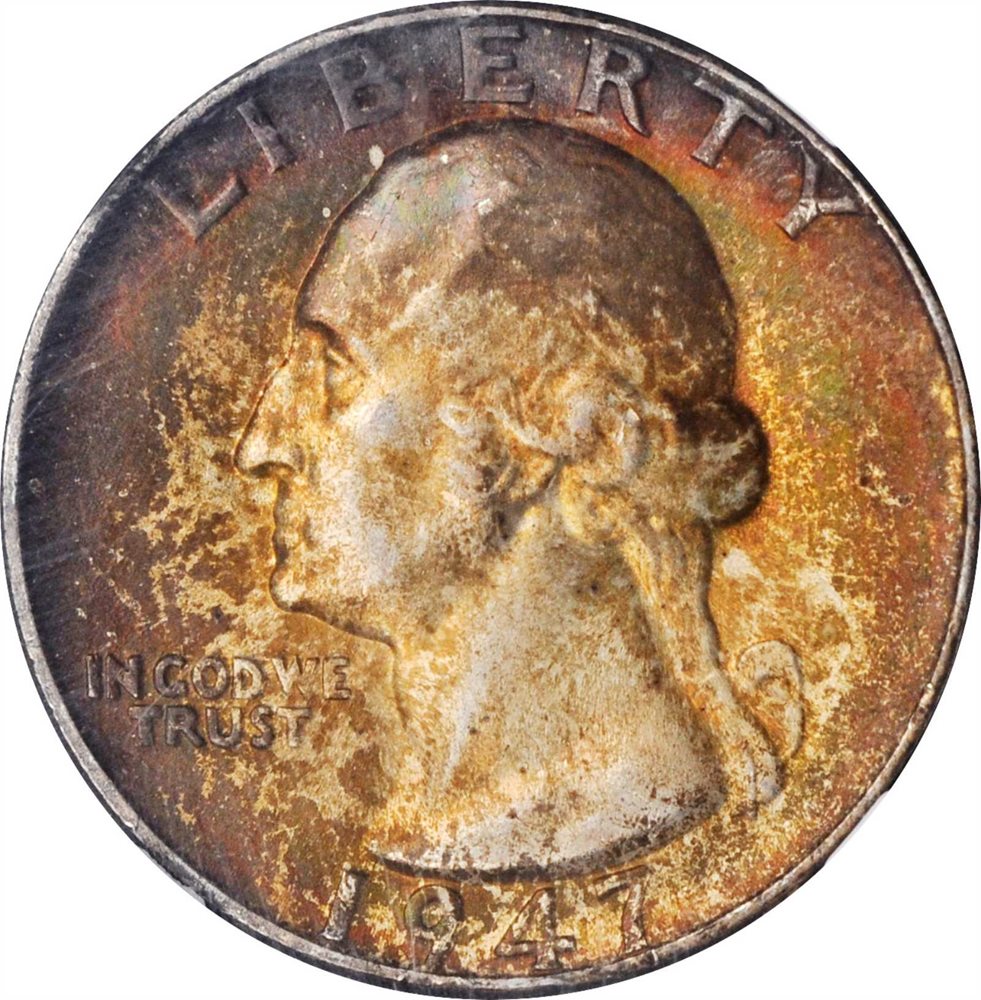 1947 Washington Quarter. MS-66 (NGC)., MS66 - PCGS Auction Prices