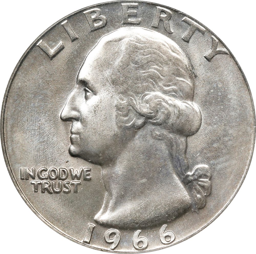 1966 Washington Quarter. MS-67 (PCGS)., MS67 - PCGS Auction