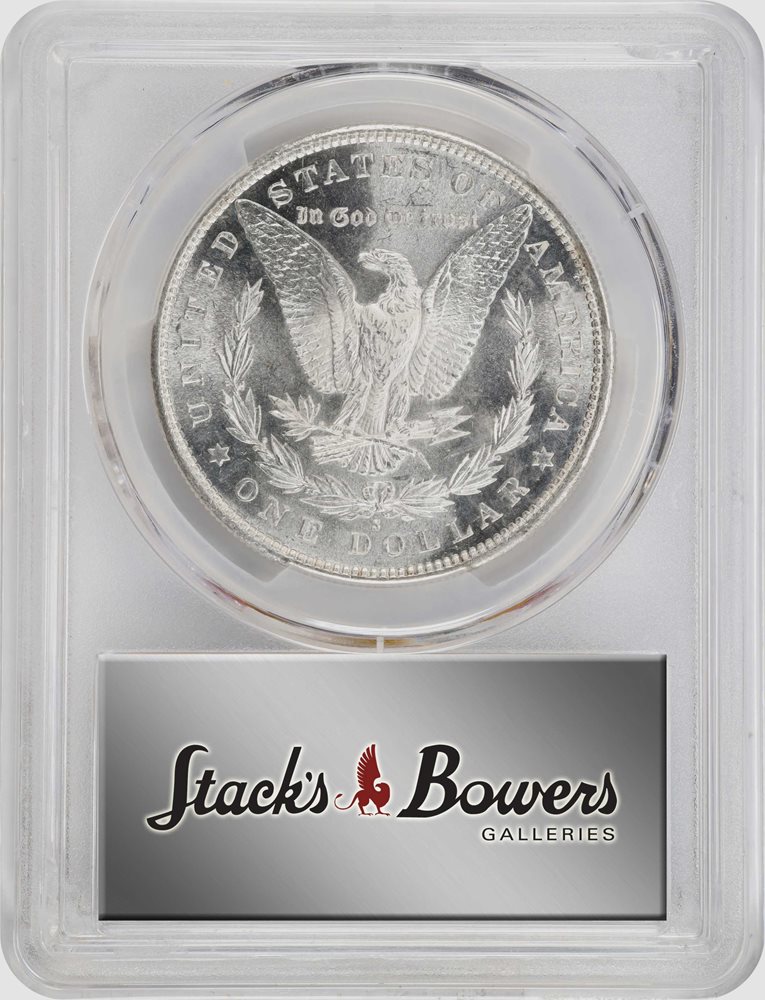 1880-S Morgan Silver Dollar. MS-67+ (PCGS). CAC., MS67+ - PCGS