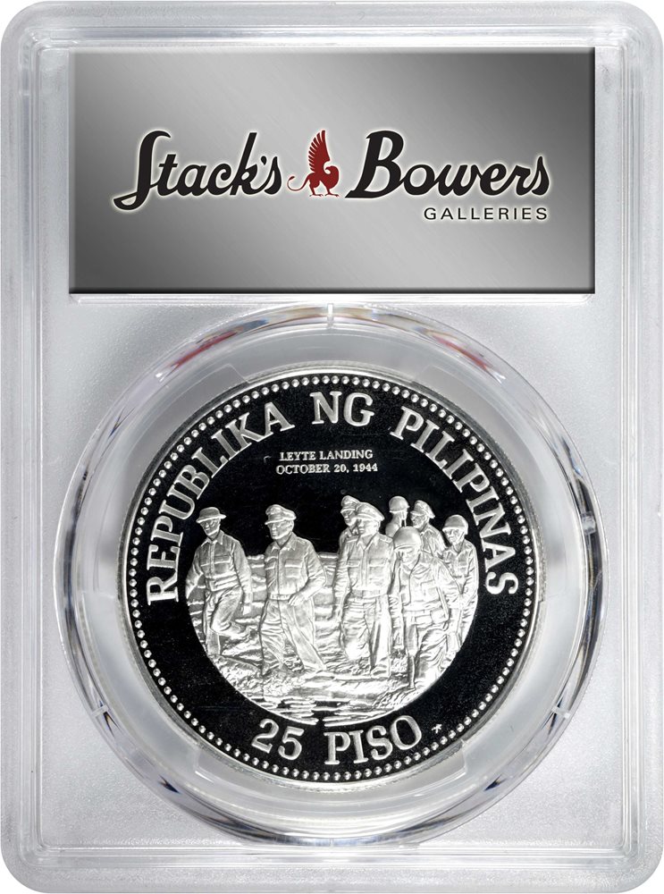 PHILIPPINES. 25 Piso, 1980-FM. Franklin Mint. PCGS PROOF-68 Deep