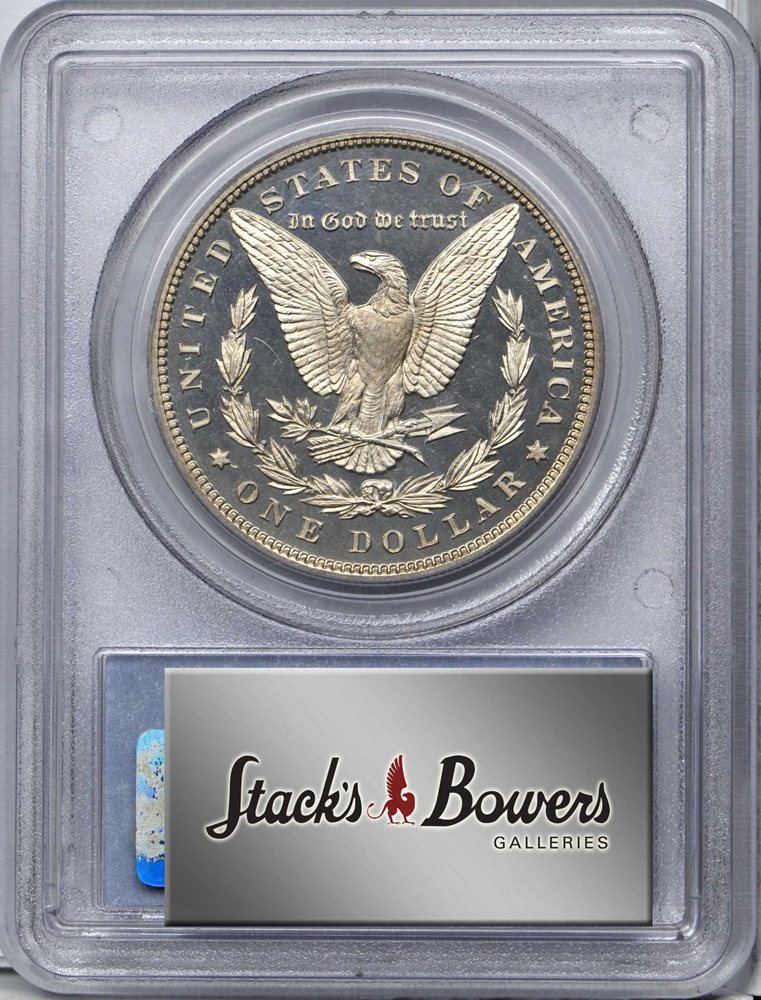 1895 Morgan Silver Dollar. Proof-64 Deep Cameo (PCGS)., PR64DCAM