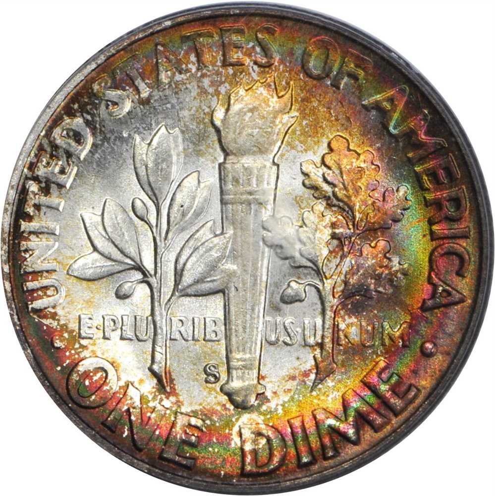 1949-S Roosevelt Dime. MS-67 FB (PCGS)., MS67FB - PCGS Auction Prices