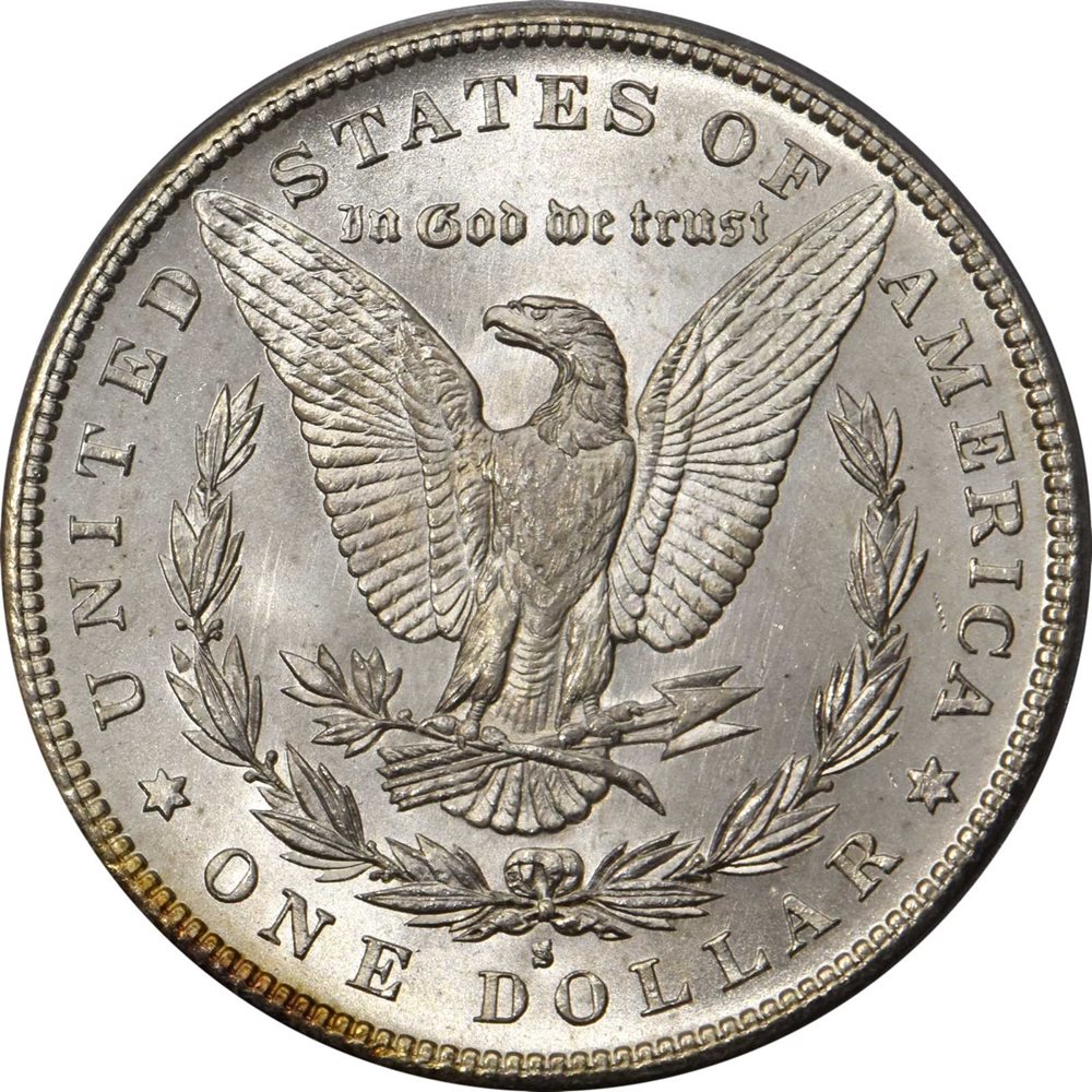 1886-S Morgan Silver Dollar. MS-67 (PCGS). CAC., MS67 - PCGS