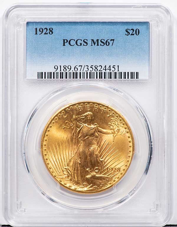 コレクション PCGS MS67 1925 US Silver Commemorative 50C Stone Mountain - PCGS MS67
