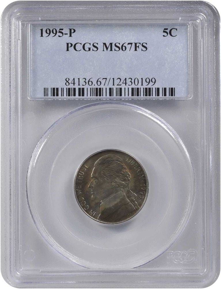 1995-P Jefferson Nickel. MS-67 FS (PCGS)., MS67FS - PCGS Auction