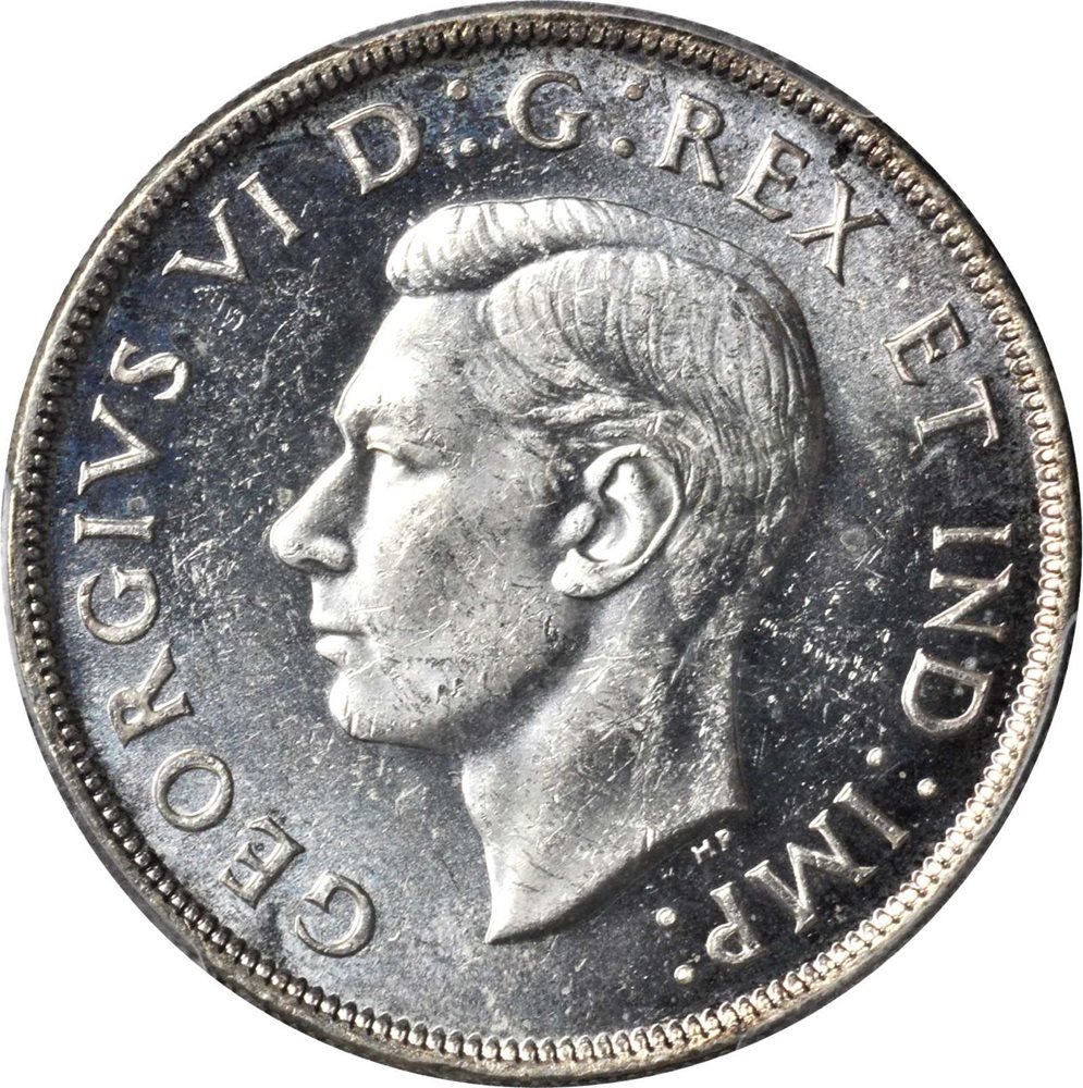 1945年 カナダドル  CANADA. Dollar, 1945/5. PCGS MS-62 Gold Shield., MS62 - PCGS