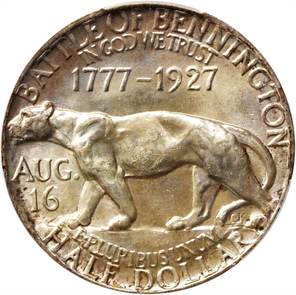 1927 Vermont Sesquicentennial. MS-66 (PCGS)., MS66 - PCGS Auction
