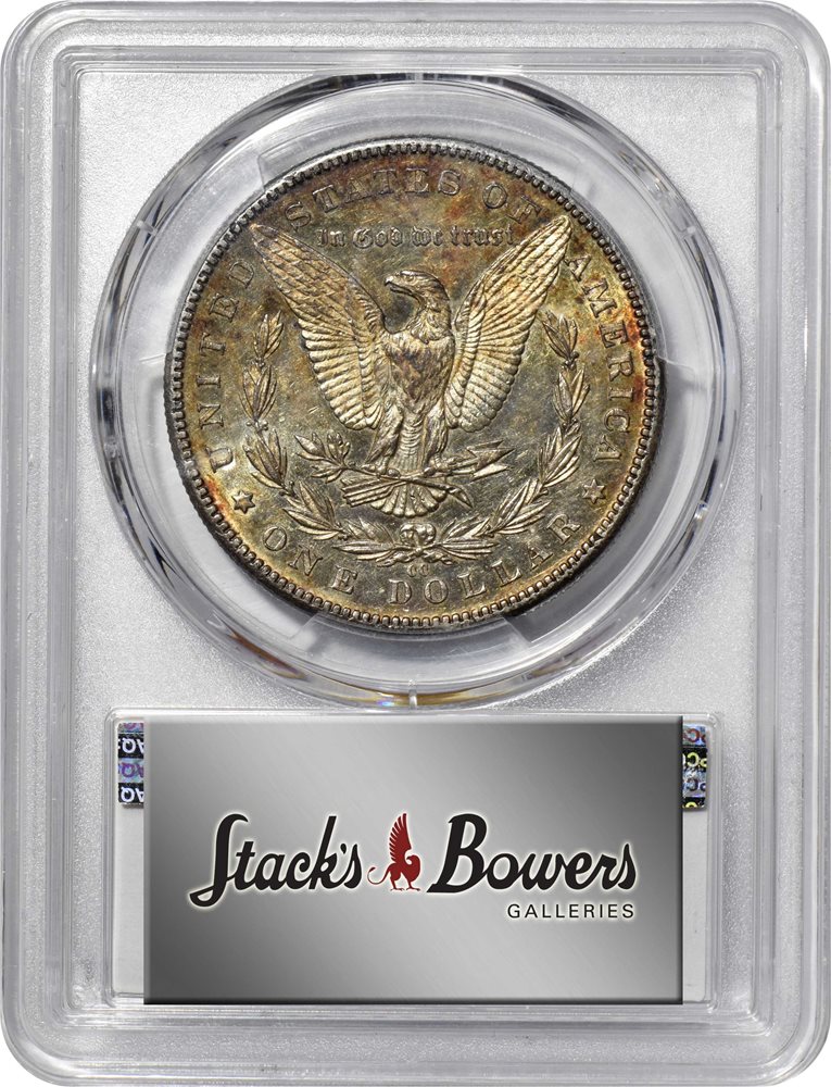 1889-CC Morgan Silver Dollar. AU-58+ (PCGS)., AU58+ - PCGS Auction