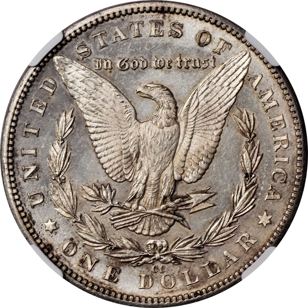 1889-CC Morgan Silver Dollar. MS-63 (NGC)., MS63 - PCGS Auction Prices