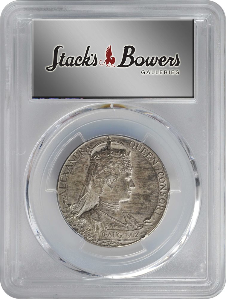 GREAT BRITAIN. Coronation of Edward VII & Alexandra Silver Medal