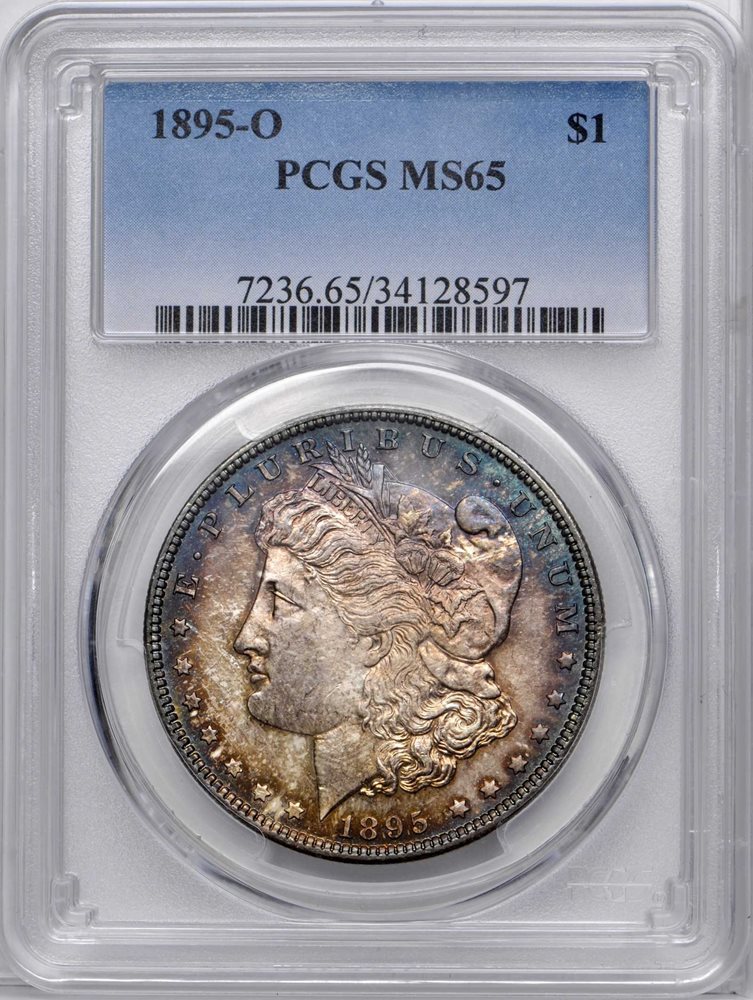 1895年 20銭 PCGS MS65 日本