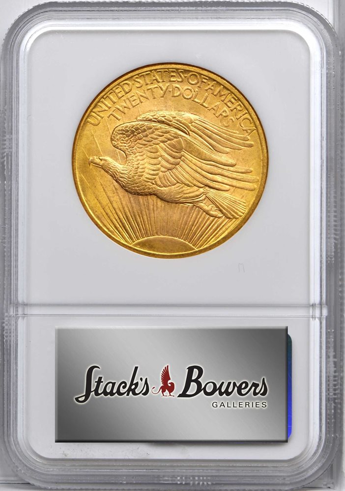 1908 Saint-Gaudens Double Eagle. No Motto. MS-68 (NGC)., MS68