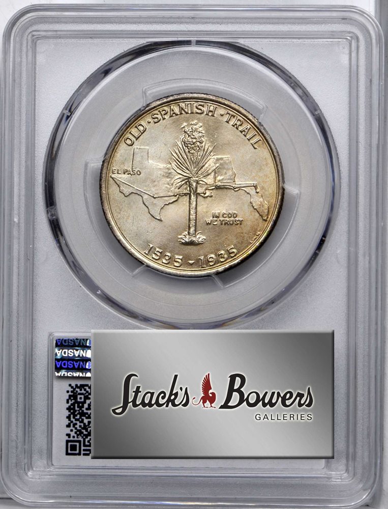 1935 Old Spanish Trail. MS-67+ (PCGS). CAC., MS67+ - PCGS Auction