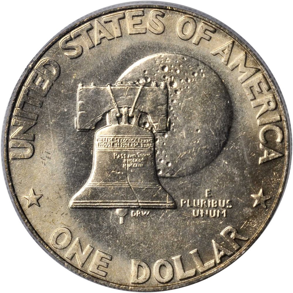 1976 Eisenhower Dollar. Type I Reverse. MS-66 (PCGS)., MS66