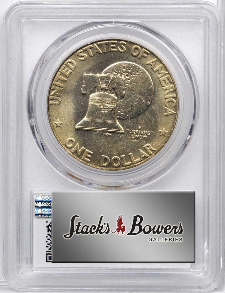 1976 Eisenhower Dollar. Type I Reverse. MS-66 (PCGS)., MS66