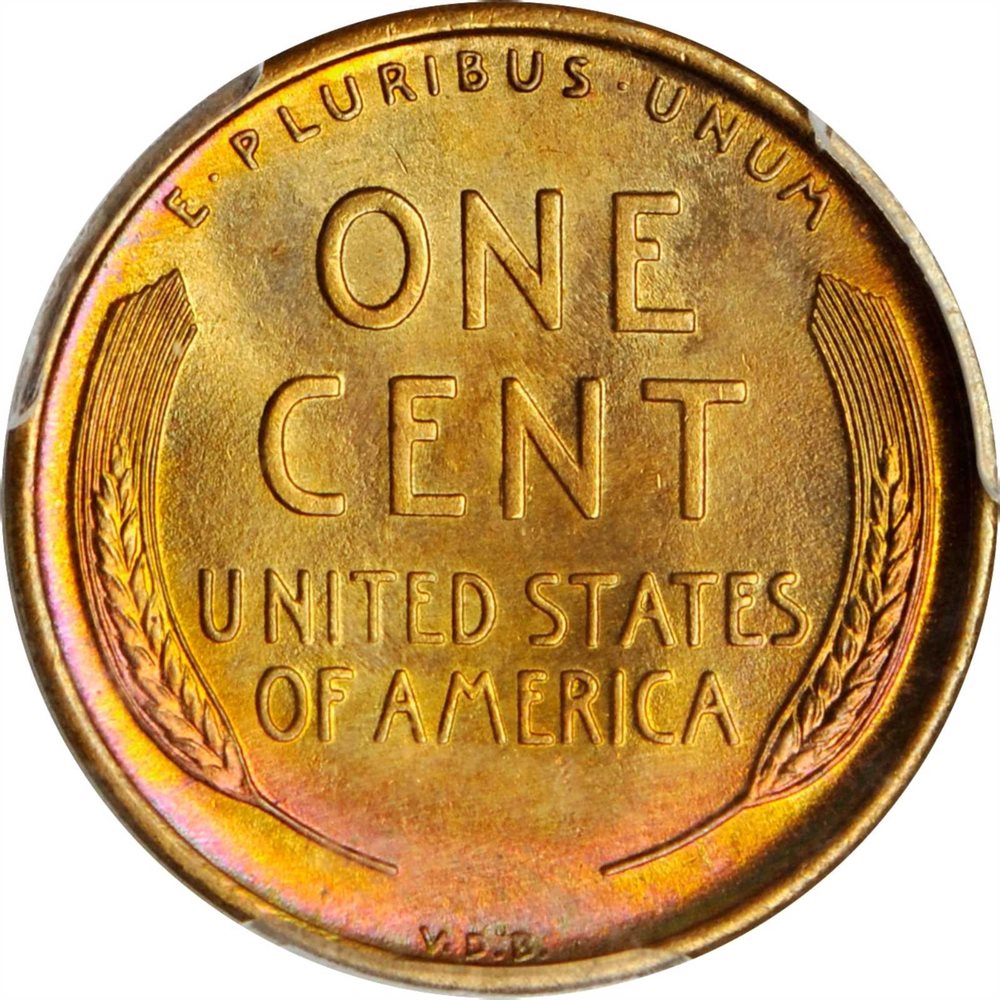 1909-S Lincoln Cent. V.D.B. MS-66 RD (PCGS). CAC., MS66RD - PCGS