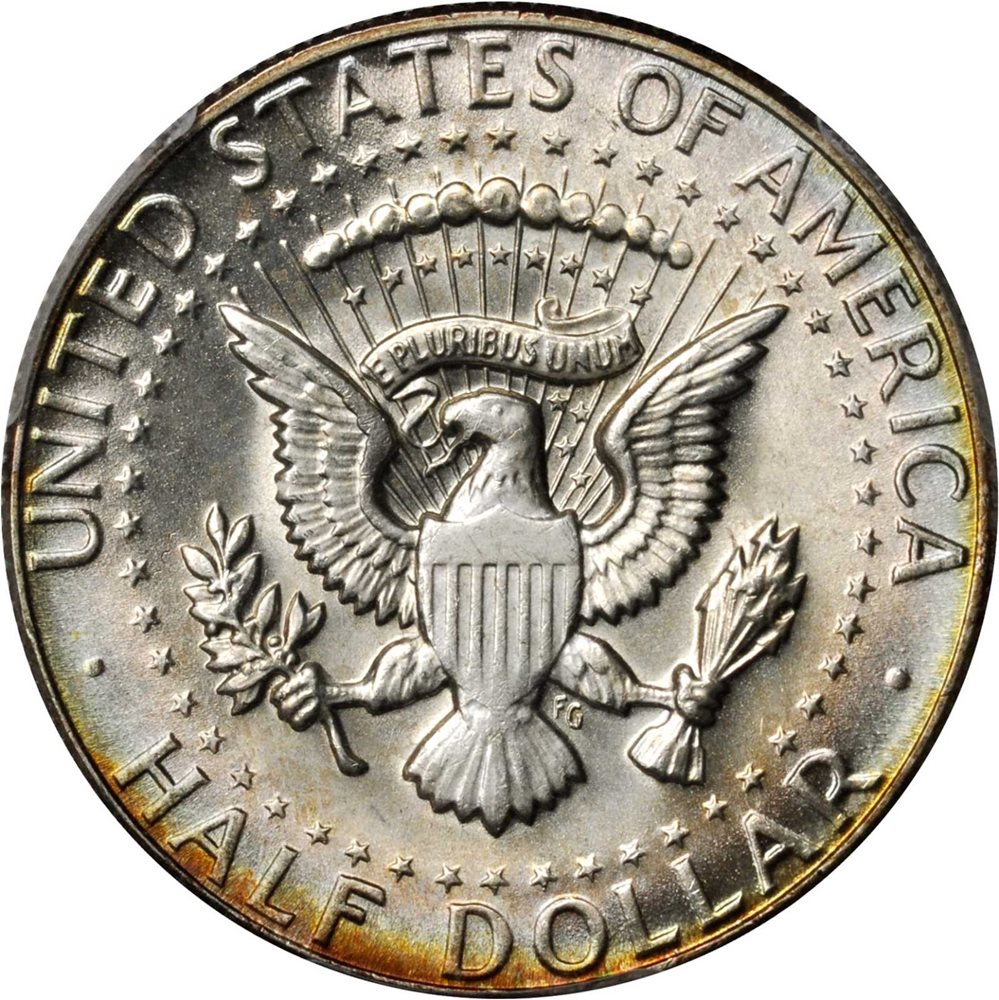 1969-D Kennedy Half Dollar. MS-67 (PCGS)., MS67 - PCGS