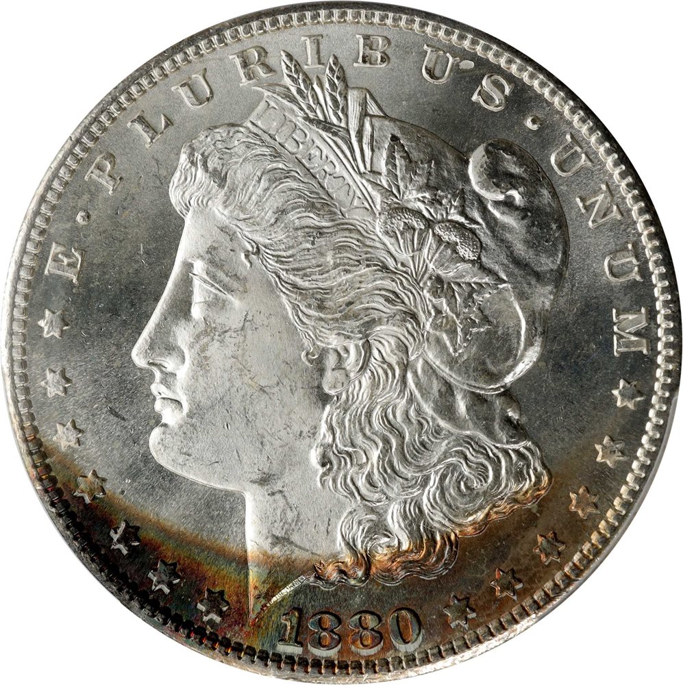 1880/79-S Morgan Silver Dollar. MS-65 (PCGS)., MS65 - PCGS Auction