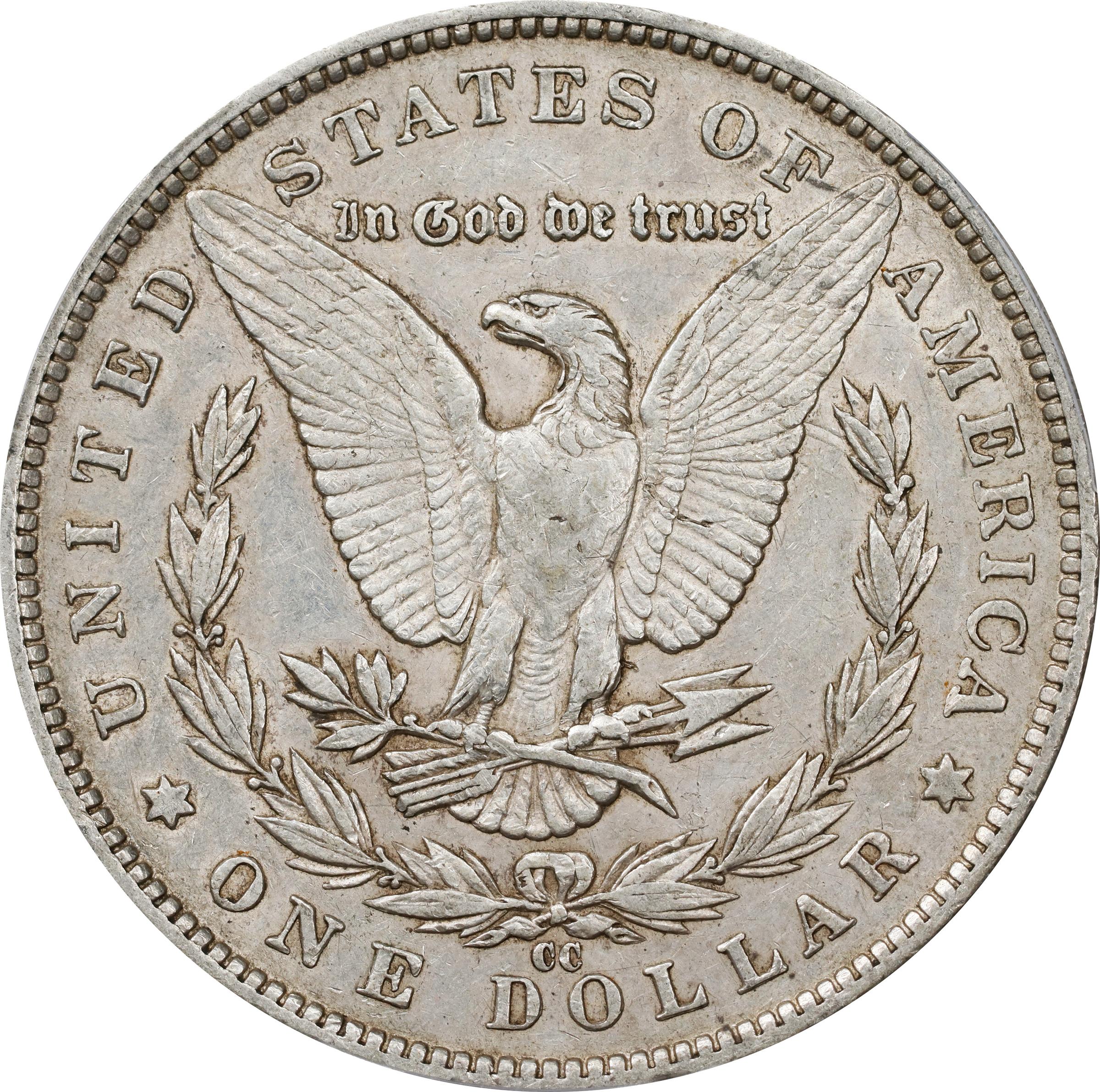 1882-CC Morgan Silver Dollar. AU-50 (PCGS)., AU50 - PCGS Auction