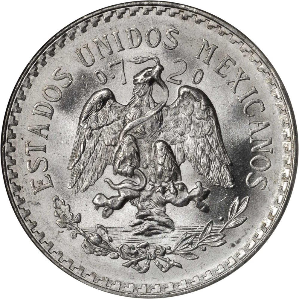 MEXICO. Peso, 1944-M. NGC MS-68., MS68 - PCGS Auction Prices