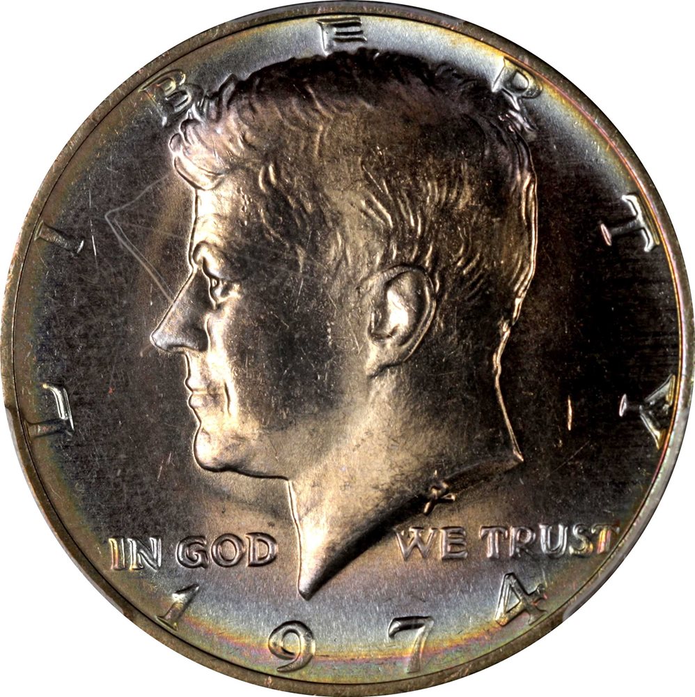1974 Kennedy Half Dollar. MS-66+ (PCGS)., MS66+ - PCGS Auction Prices