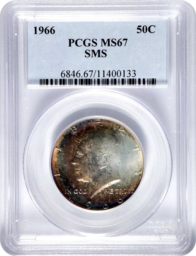 1966 Kennedy Half Dollar. SMS. MS-67 (PCGS)., SP67 - PCGS Auction