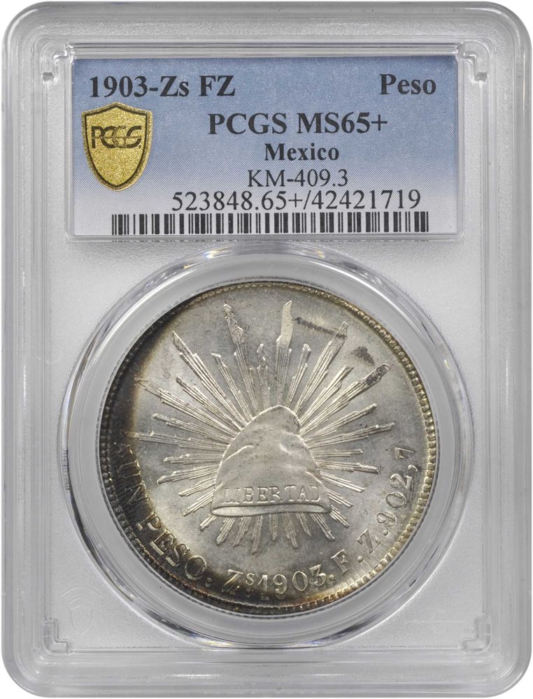 【まとめ買い割実施】Mei 1903 (M36) Japan 1 Yen - PCGS MS63 (Toned) – Rising Sun R.