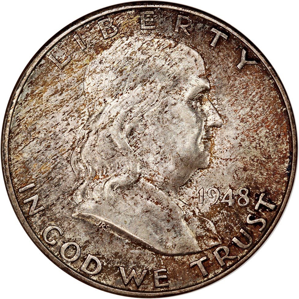 1948-D 50c NGC MS64 FBL, MS64FBL - PCGS Auction Prices