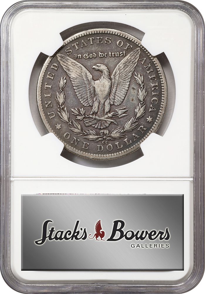 1889-CC Morgan Silver Dollar. VF-20 (NGC)., VF20 - PCGS Auction Prices