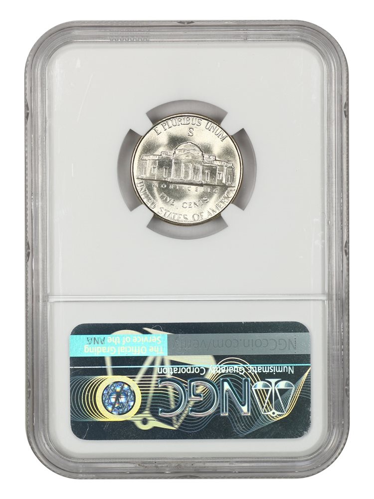 1943-S 5c NGC MS68, MS68 - PCGS Auction Prices
