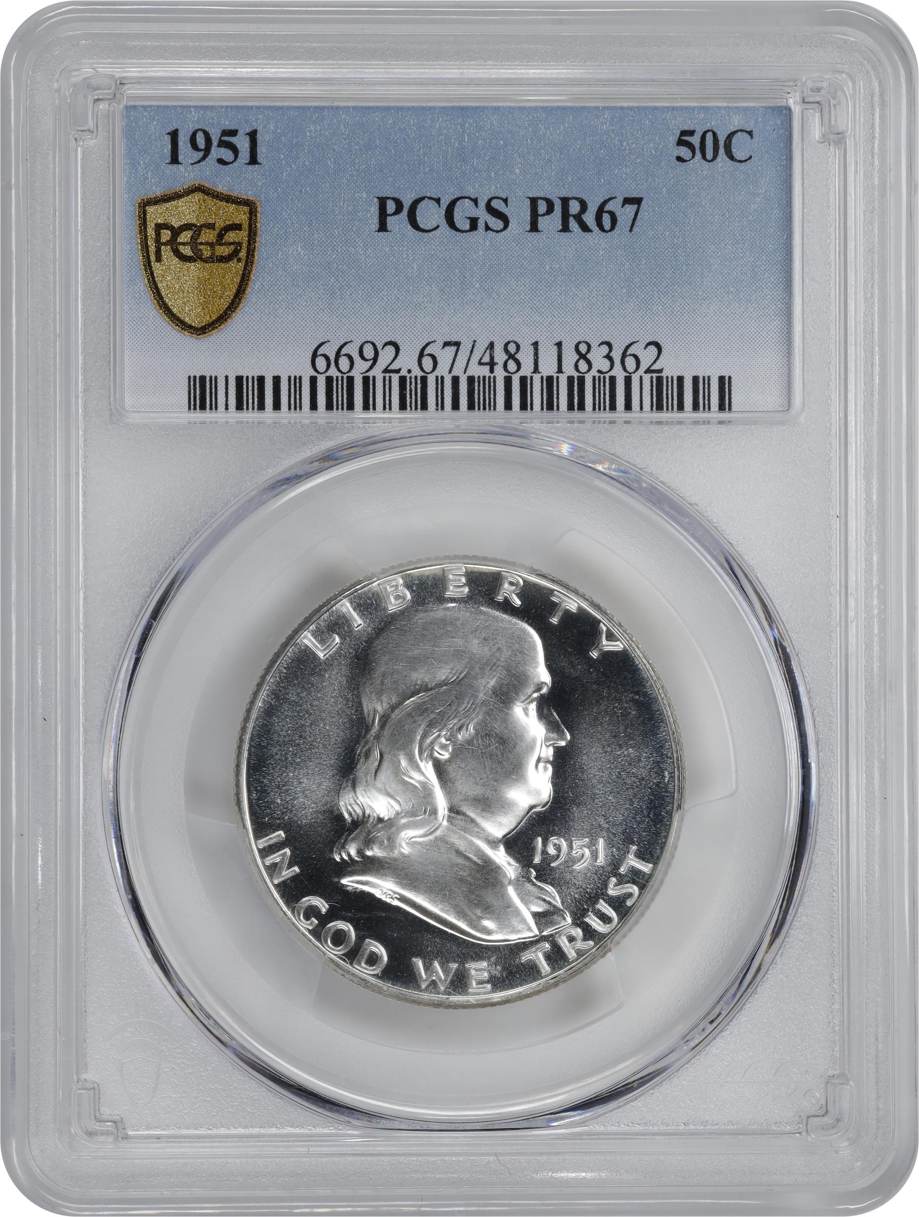 1951年 ベルギー 100フラン銀貨 PCGS認証 1951 FRANKLIN HALF DOLLAR, PROOF, 50C, NGC, PF 65, PR65 | eBay
