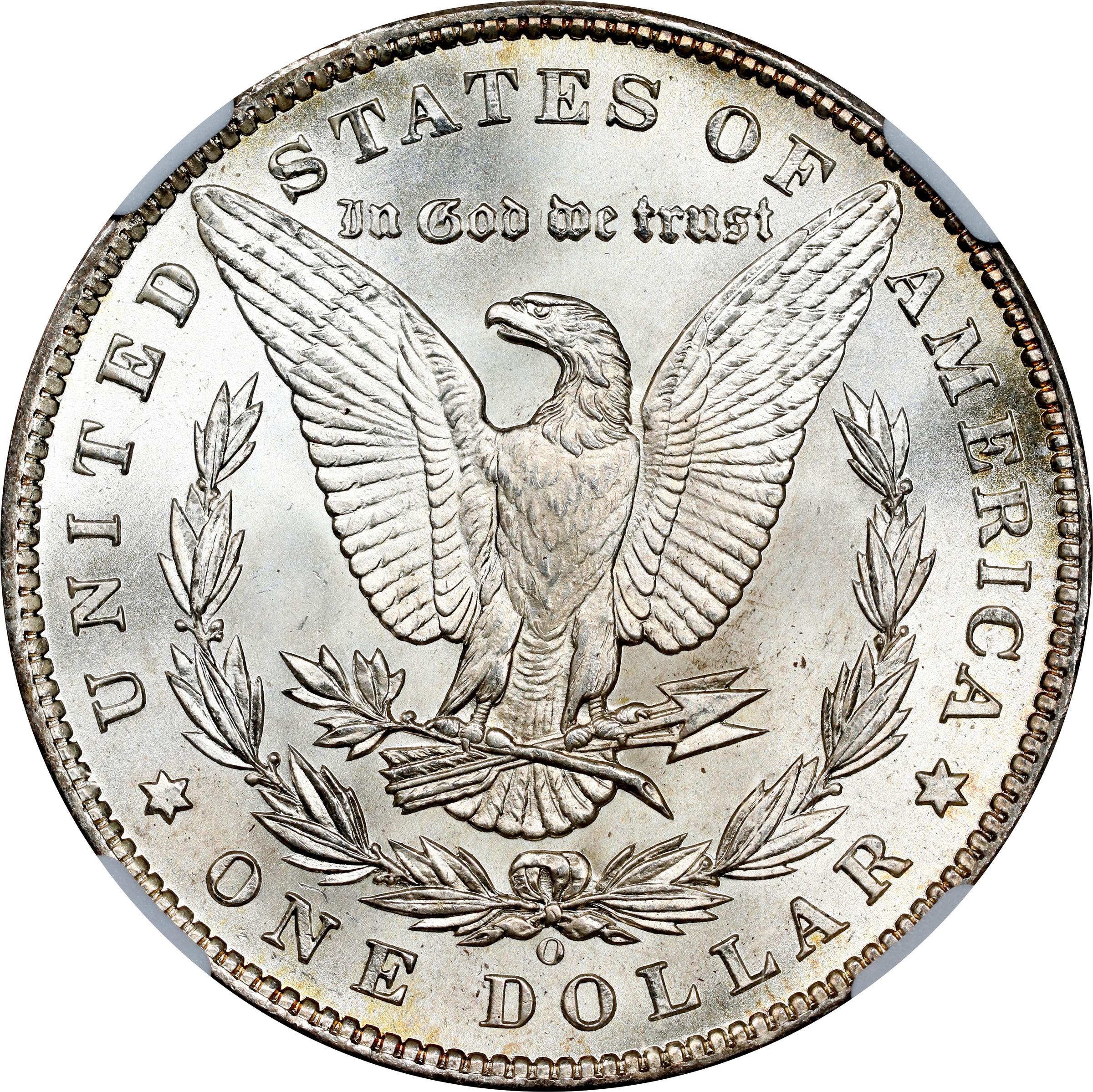 1898-O Morgan Silver Dollar. MS-66+ (NGC)., MS66+ - PCGS Auction