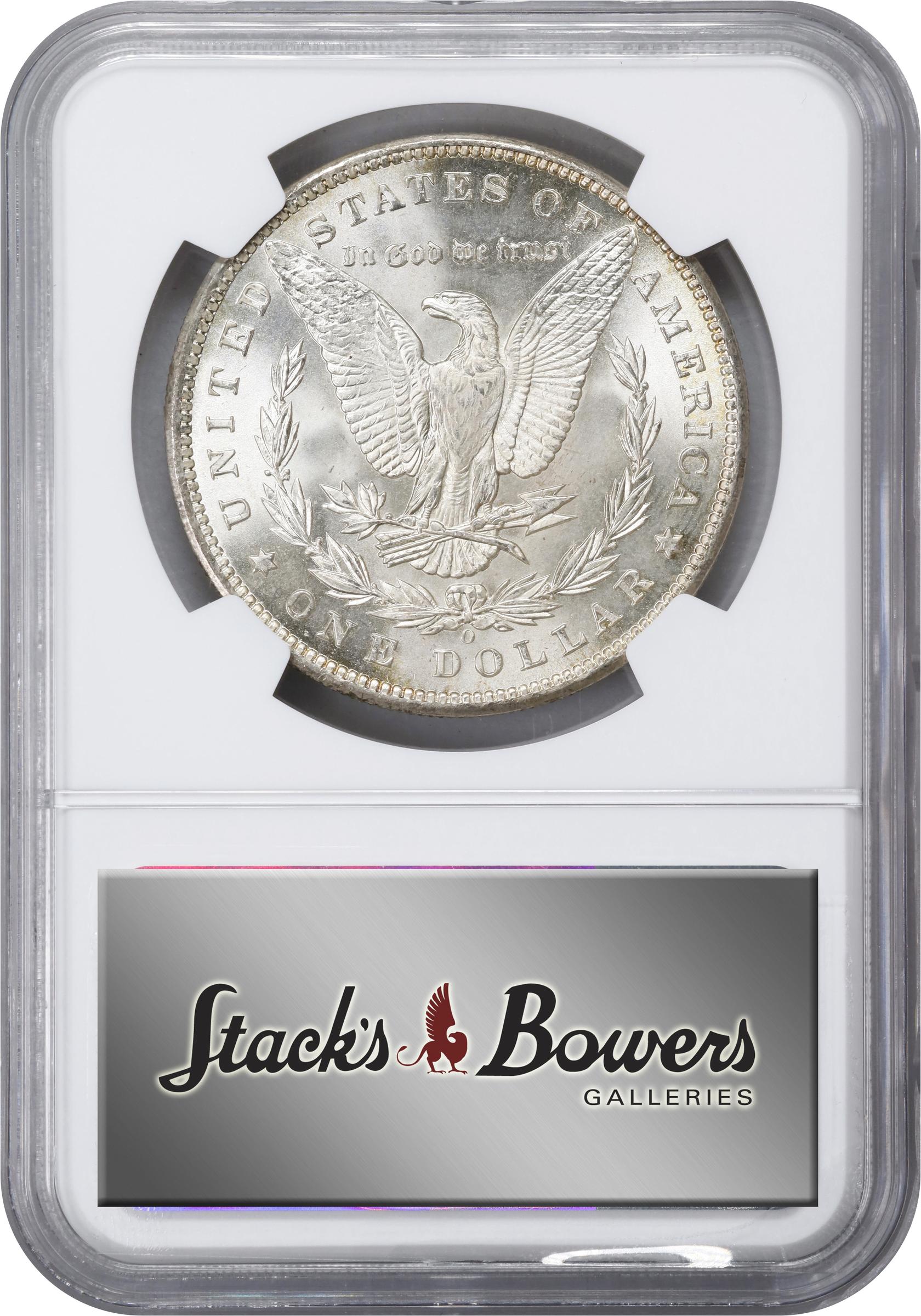 1898-O Morgan Silver Dollar. MS-66+ (NGC)., MS66+ - PCGS Auction
